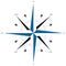 Compass wind rose