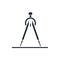 Compasses icon app tool pictogram