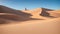 A Compelling Photo Of A Lighthouse In The Middle Of A Desert AI Generative