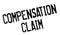 Compensation Claim rubber stamp