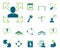 Competence & Training - Iconset - Icons