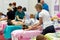 Competition of professional massage therapists