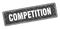 competition sign. competition grunge stamp.