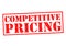 COMPETITIVE PRICING