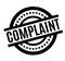 Complaint rubber stamp