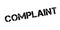 Complaint rubber stamp