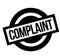 Complaint rubber stamp