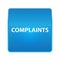 Complaints shiny blue square button