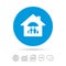 Complete family home insurance icon.