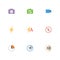 Complete Icon Set Design Template, Business Icon, Company Icon, Technology Icon, Application Icon, Daily Activity Icon