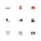 Complete Icon Set Design Template, Business Icon, Company Icon, Technology Icon, Application Icon, Daily Activity Icon
