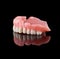 Complete maxillary denture