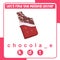 Complete the missing letter worksheet. Chocolate valentine’s edition