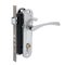 Complete set of door lock in combination color with three bolts and a latch