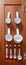Complete Set of Measuring Cups and Spoon