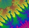 Complex beautiful fractal in bright joyful colors