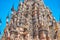 The complex decoration of ancient Kakku Pagodas, Myanmar