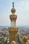 The complex tower of Bab Zuwayla Gate, Cairo, Egypt