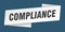 compliance banner template. compliance ribbon label.
