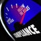 Compliance Gauge Measuring Following Rules Compliant