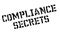 Compliance Secrets rubber stamp