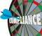 Compliance Word Dart Board Direct Hit Follow Rules Laws Guidelines