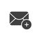 Compose email vector icon