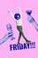Composite collage headless disco ball friday party corporate worker drunk cheers friday party martini champagne 
