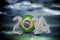 Composite image of brazil world cup 2014