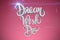 Composite image of digitally generated image of dream wish do text