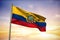 Composite image of ecuador national flag