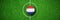 Composite image of football in holland colours