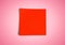 Composite image of red Sticky Note