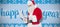 Composite image of santa claus shopping online with laptop