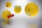 Composite image of three dimensional image of smileys faces reactions 3d