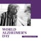 Composite of world alzheimer\'s day text over worried biracial woman