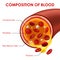 Composition of blood vector medicine aid scheme