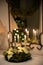 composition candles holiday Christmas decor home comfort