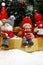 Composition of Christmas Figurines