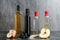 Composition with different kinds of vinegar