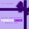 Composition of pancreatic cancer day text with purple ribbon on purple background