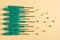 Composition of screwdrivers and nails