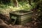 compost bin with built-in drainage system and spigot for easy collection