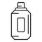 Compost liquid icon, outline style