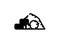 Compost Production line icon animation