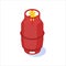 Compressed gas, tank balloon storages isometric icon.