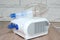 Compressor nebulizer for carrying out inhalation of the house