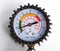 A compressor pressure gauge