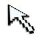 Computer arrow cursor 3d