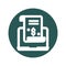 Computer banking Isolated Vector icon which can easily modify or edit